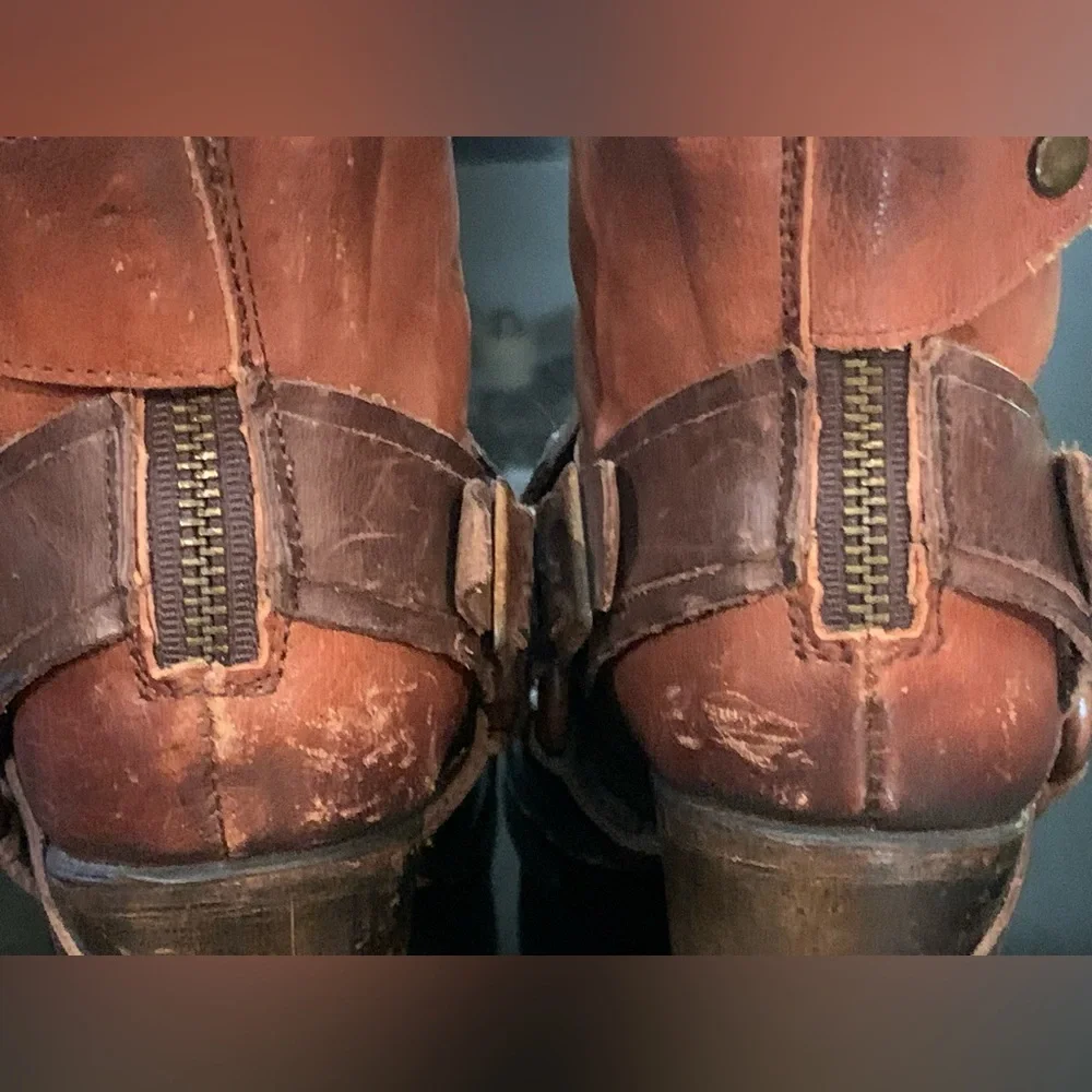 Freebird by Steven Elpso Harness Ankle Boot, Size 7 - Picture 7 of 14